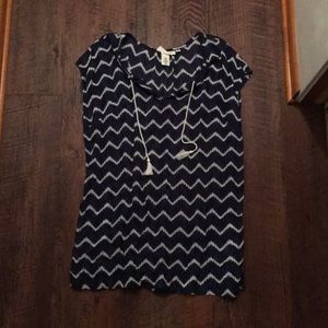 Navy Blue H&M Top